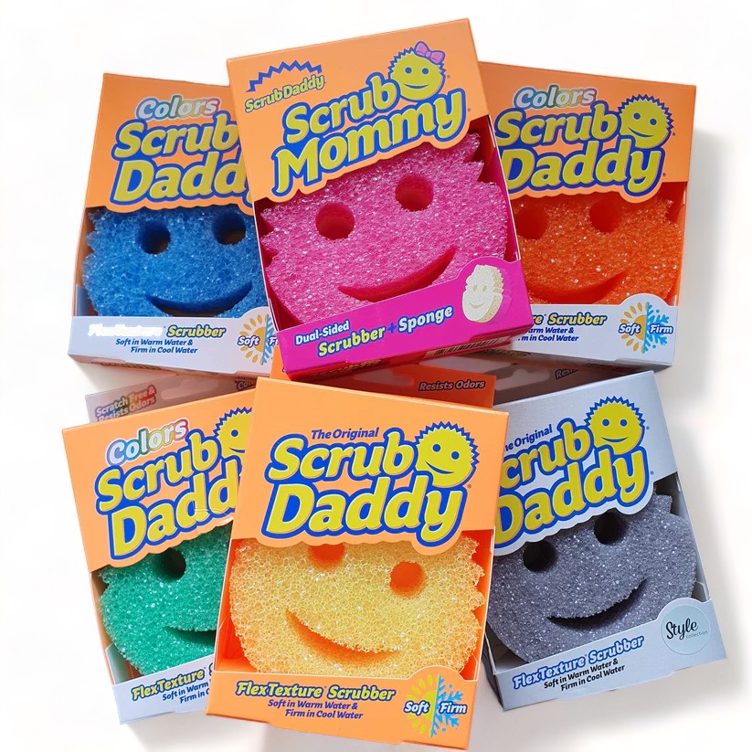 Scrub Daddy Family (6 Pack)