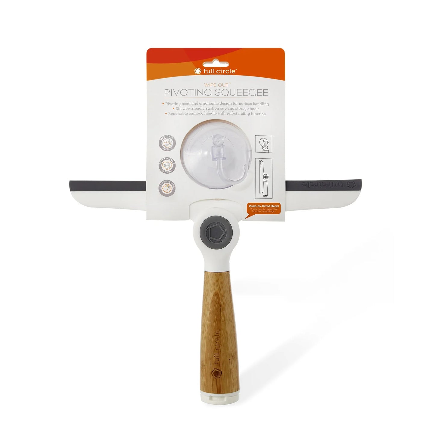 Full Circle Wipe Out Pivoting Squeegee