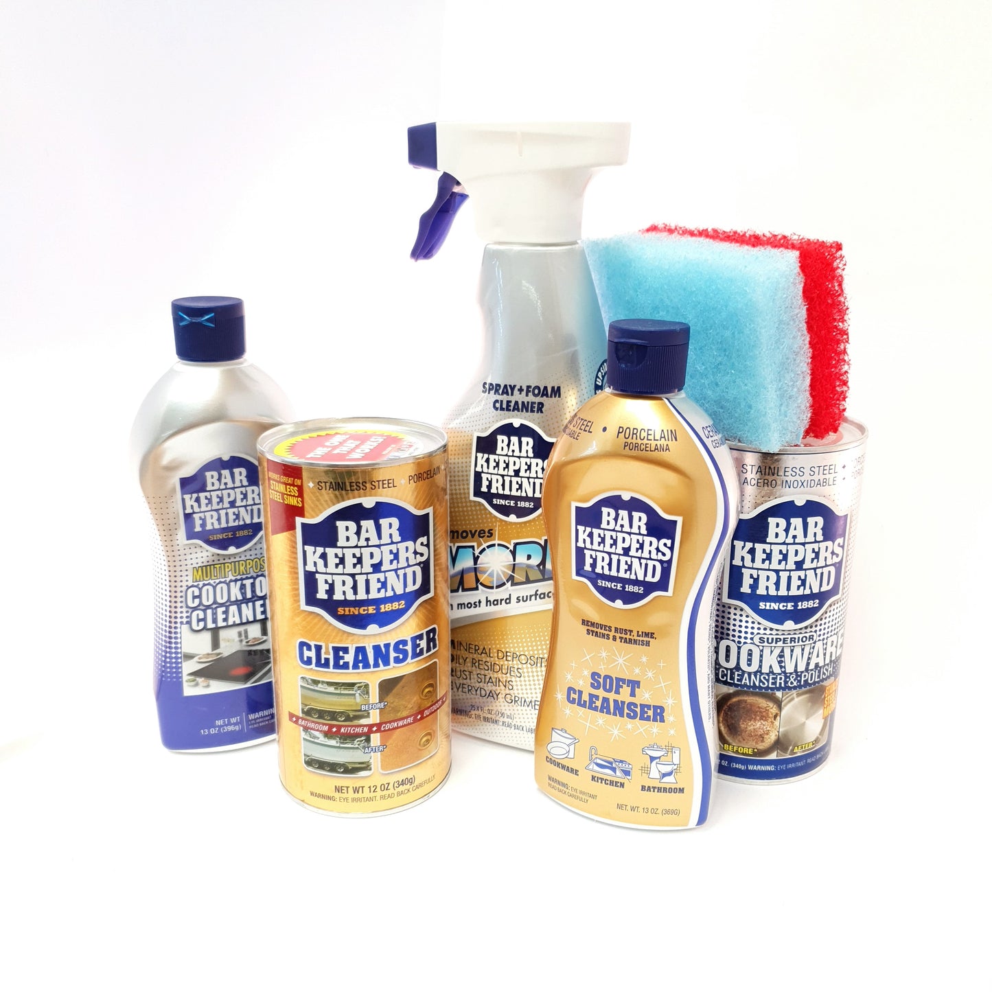 Bar Keepers Friend 5 Piece Cleaning Kit