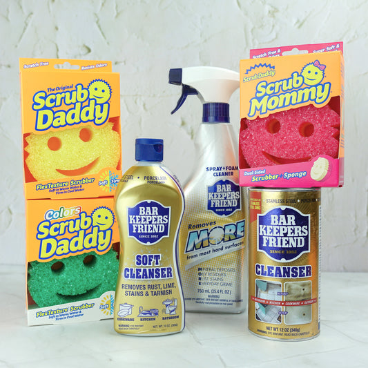 Double Trio - Bar Keepers Friend x Scrub Daddy