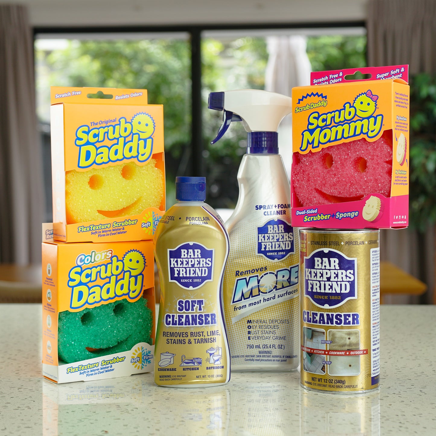 Double Trio - Bar Keepers Friend x Scrub Daddy