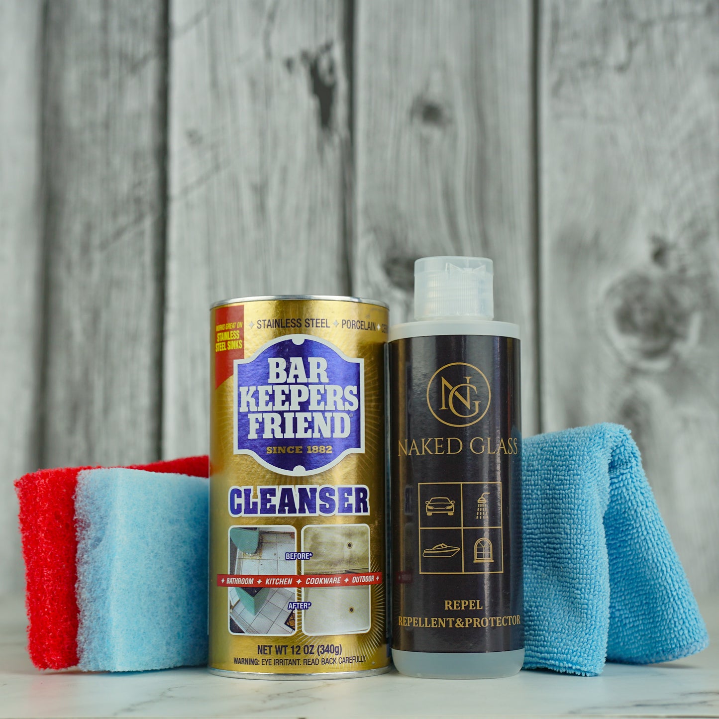 Shower Cleaning & Protection Kit