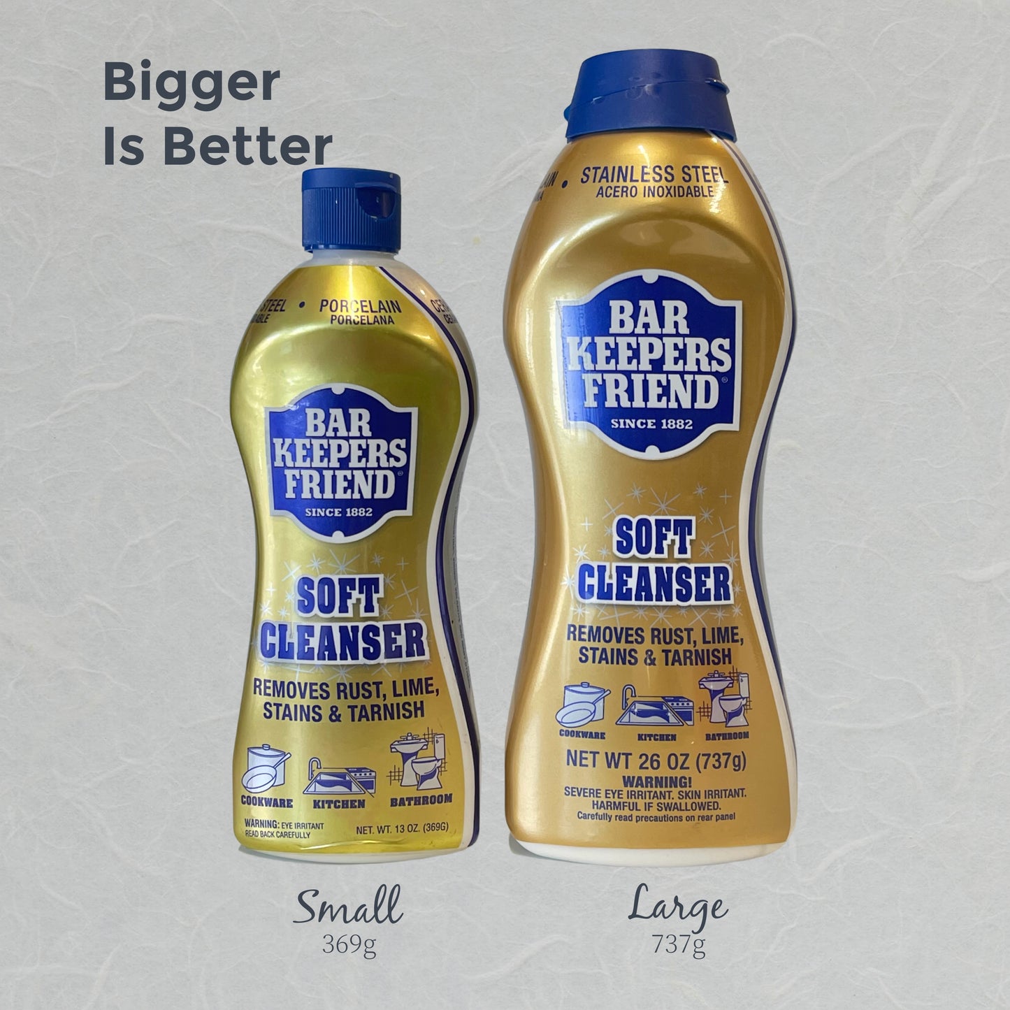 BIG DUO - Bar Keepers Friend XXL