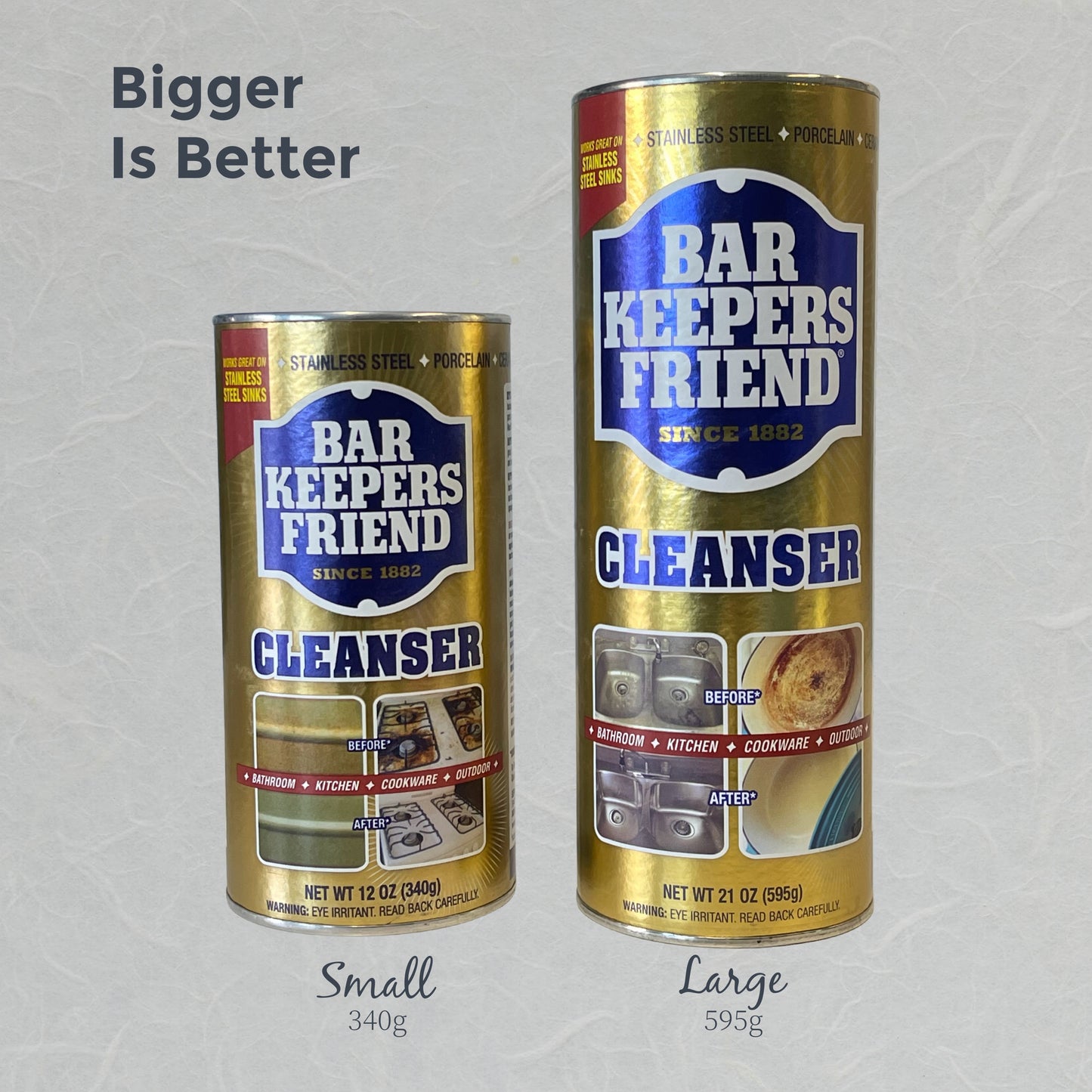 BIG DUO - Bar Keepers Friend XXL