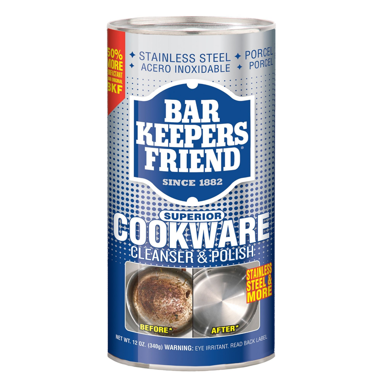 Bar Keepers Friend Cookware Cleanser and Polish 340g