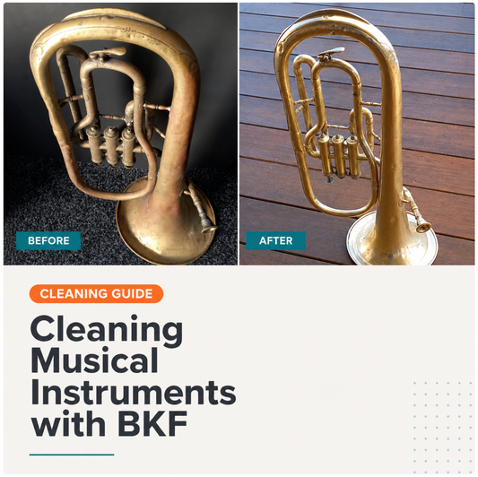 Cleaning Musical Instruments with BKF