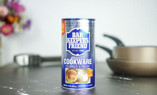How to clean BURNT Pots, Pans and Ovens with Bar Keepers Friend.