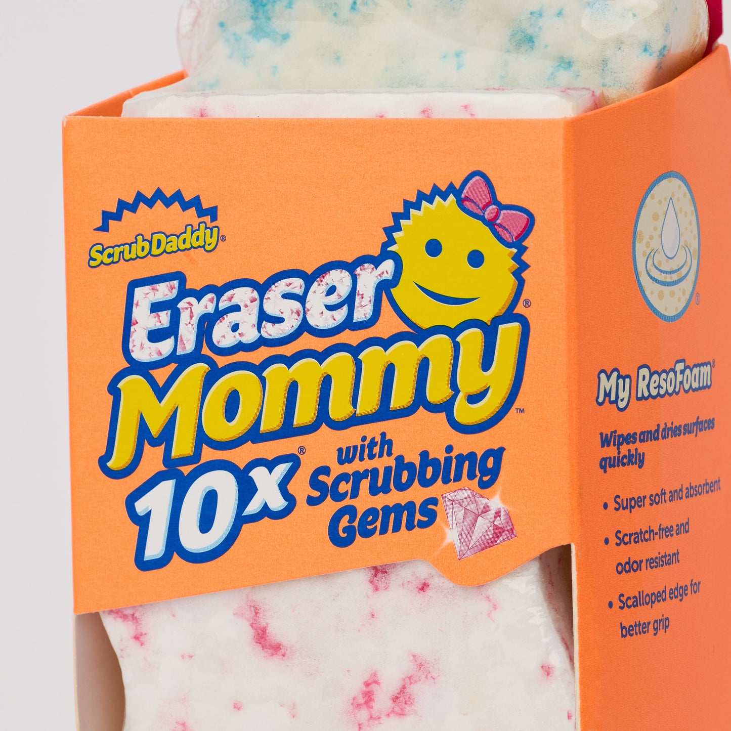 Eraser Mommy 10x with Scrubbing Gems