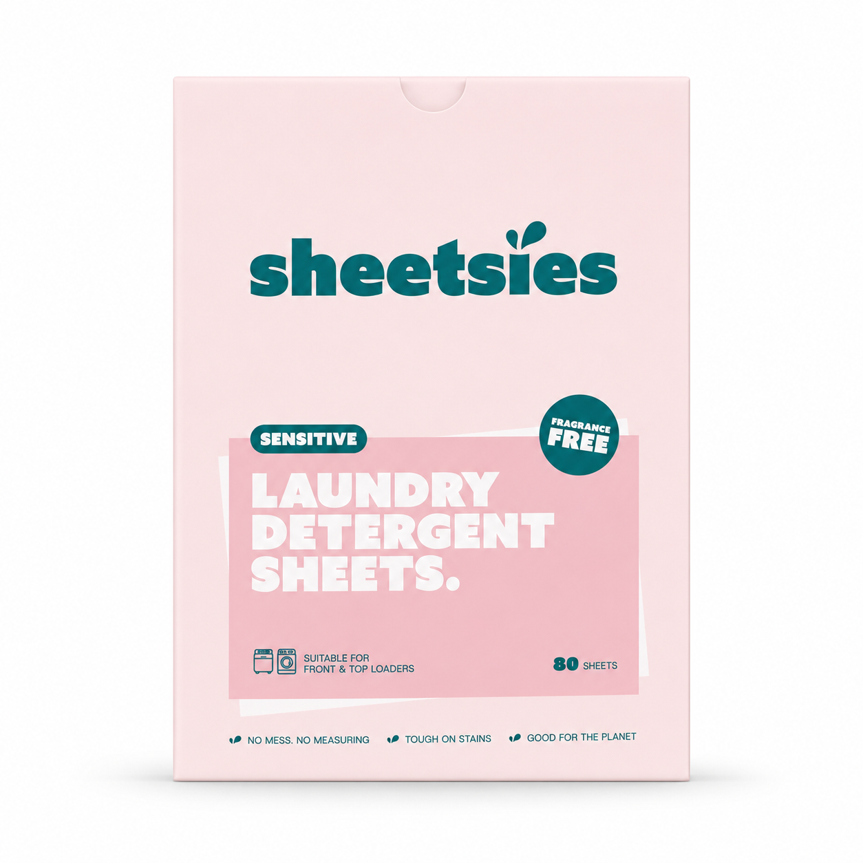 Fragrance Free Laundry Detergent x 80 Loads (sensitive)