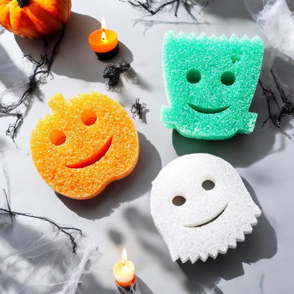 Scrub Daddy Halloween Shapes 👻 Special Edition 3-Pack! 🎃