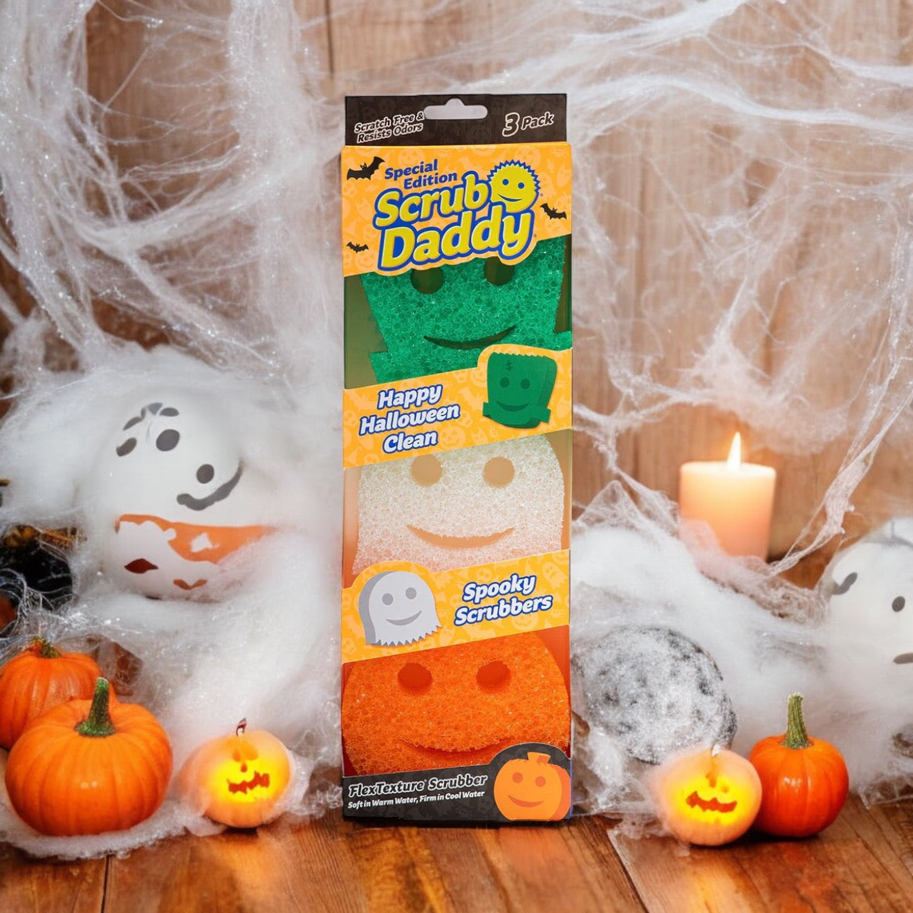 Scrub Daddy Halloween Shapes 👻 Special Edition 3-Pack! 🎃