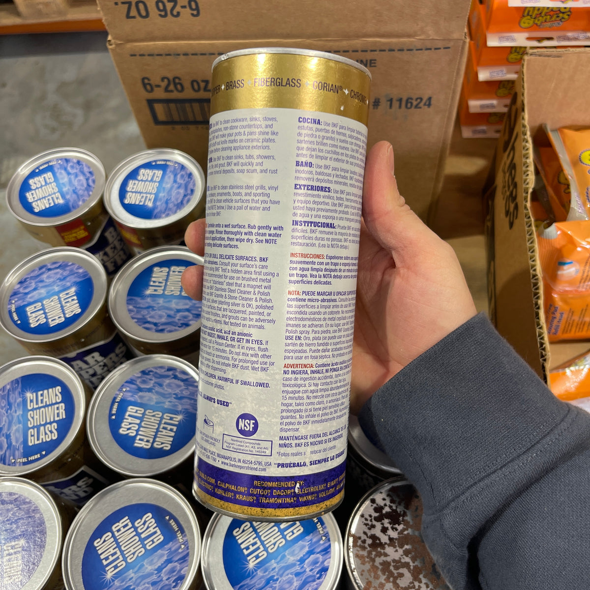 Warehouse Second (75% OFF) – BKF Cleanser 595g – Limit 5