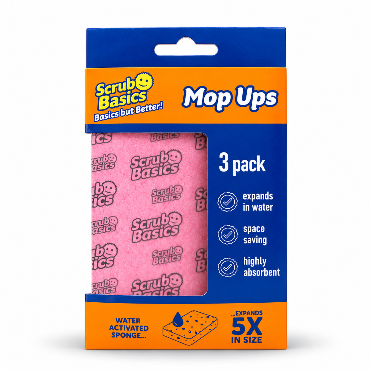 Scrub Basics Mop Ups (3PK)