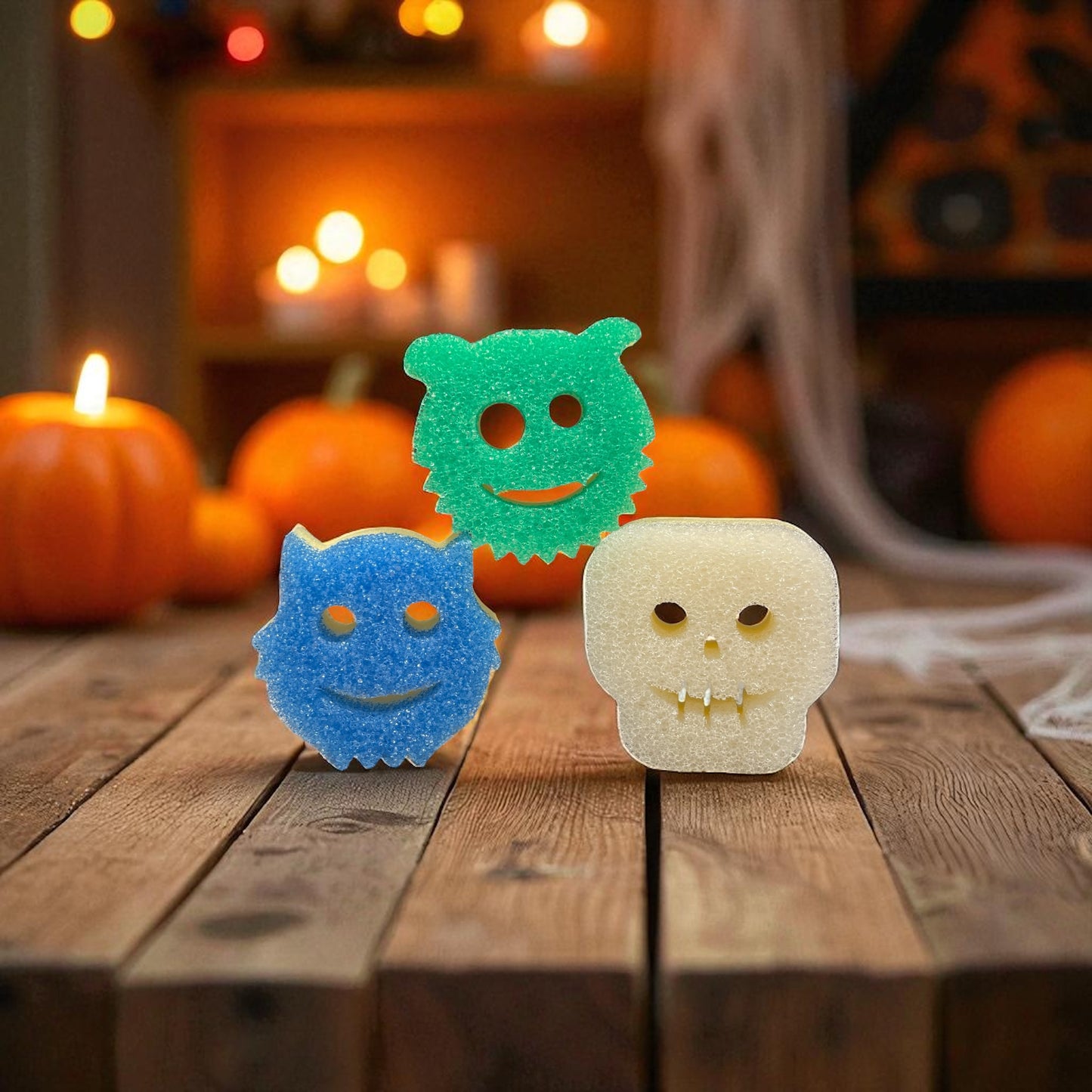 Scrub Mommy Halloween Shapes 🎃 Special Edition 3-Pack! 🧟‍♂️