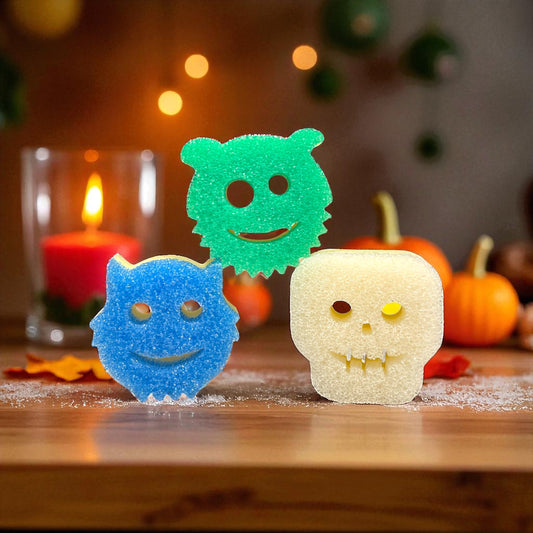 Scrub Mommy Halloween Shapes 🎃 Special Edition 3-Pack! 🧟‍♂️