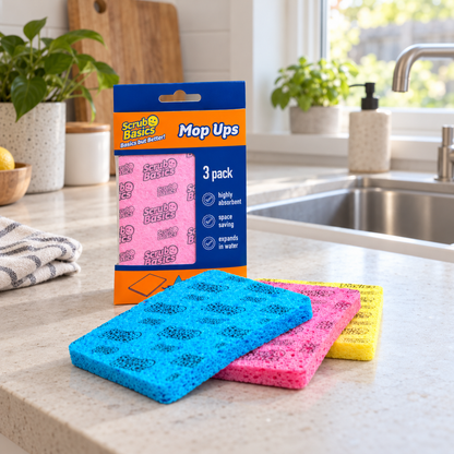 Scrub Basics Mop Ups (3PK)