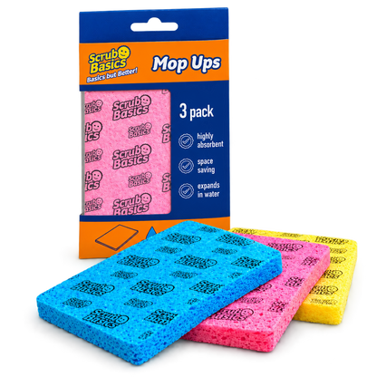 Scrub Basics Mop Ups (3PK)