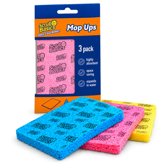 Scrub Basics Mop Ups (3PK)