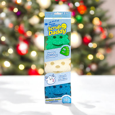 Scrub Daddy Christmas Shapes