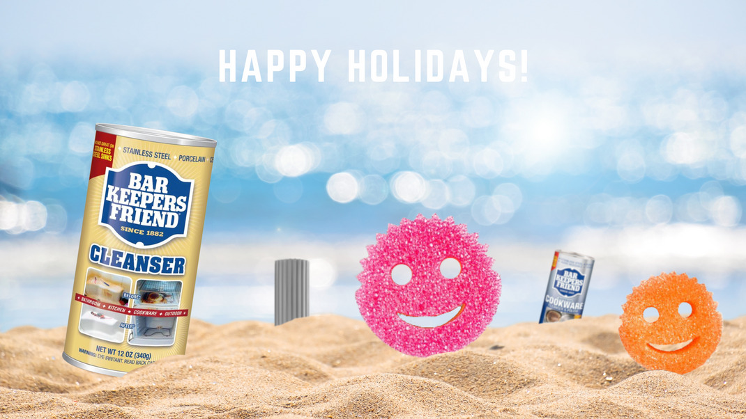 Naked Glass Bar Keepers Friend Scrub Daddy NZ CleanPost NZ