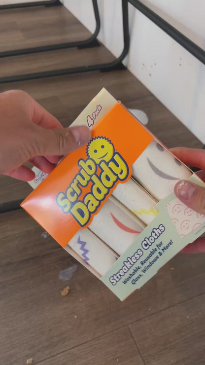 Scrub Daddy Streakless Cloths – 4pk