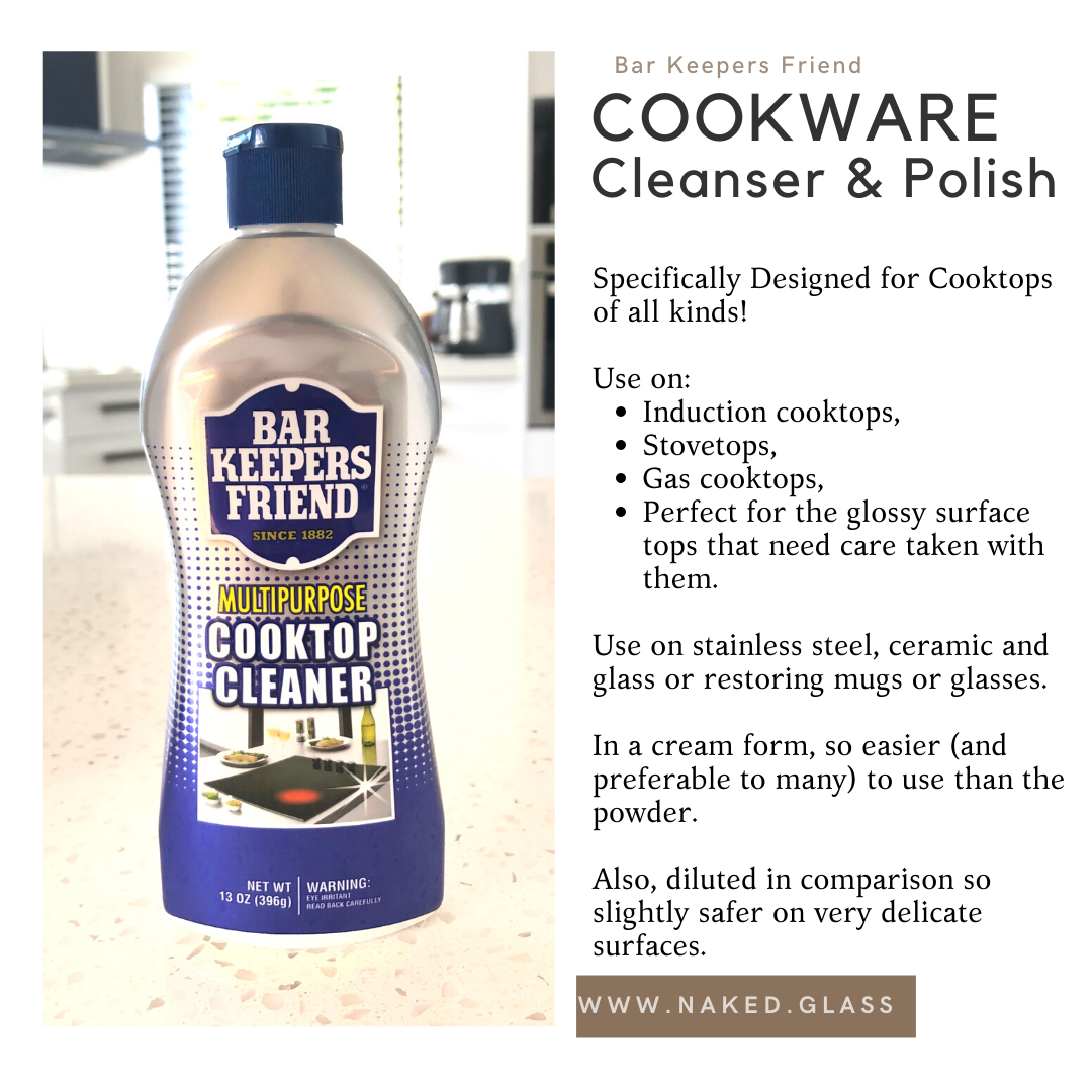 Bar Keepers Friend Multipurpose Cooktop Kitchen Cleaners, 13 Ounce 