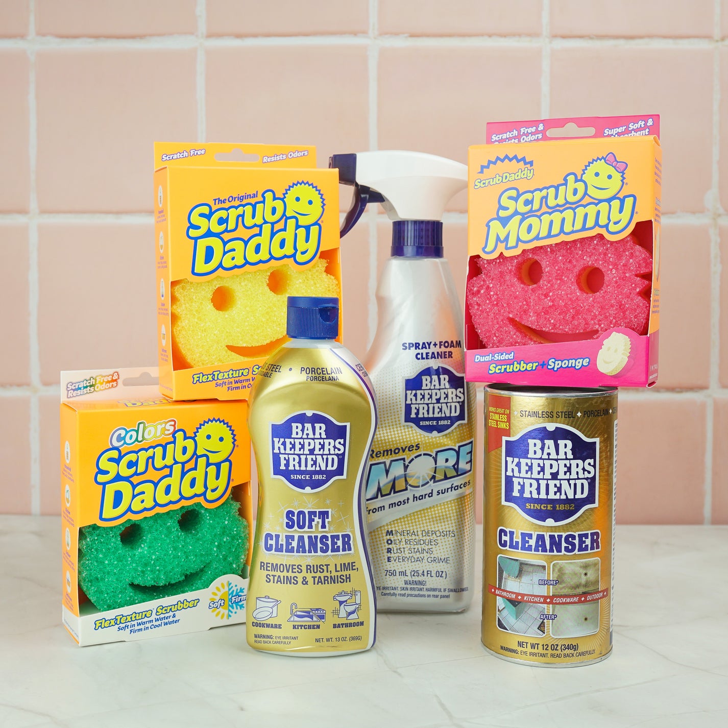 Double Trio Bar Keepers Friend x Scrub Daddy CleanPost NZ
