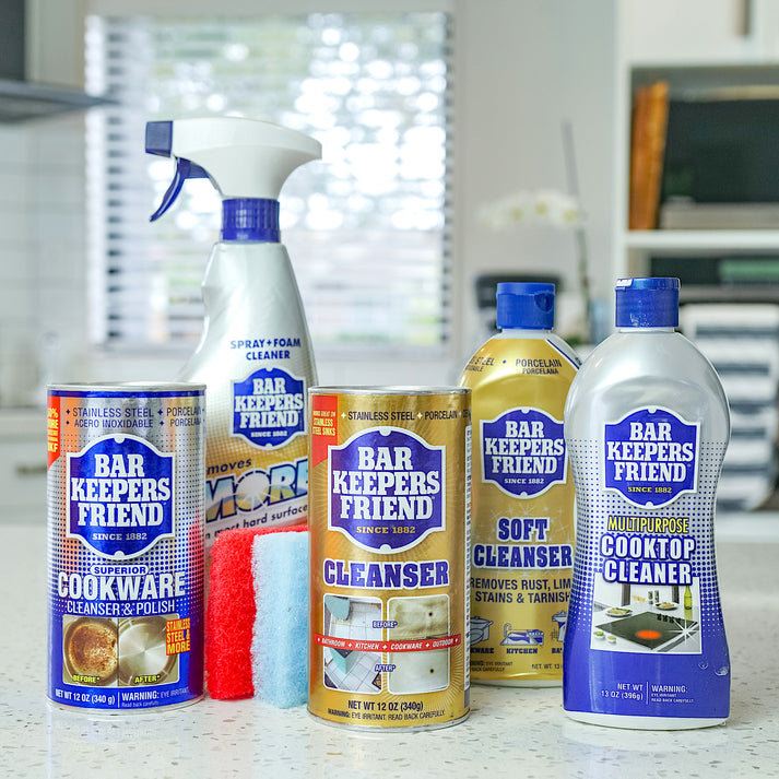 Bar Keepers Friend 5 Piece Cleaning Kit – CleanPost NZ