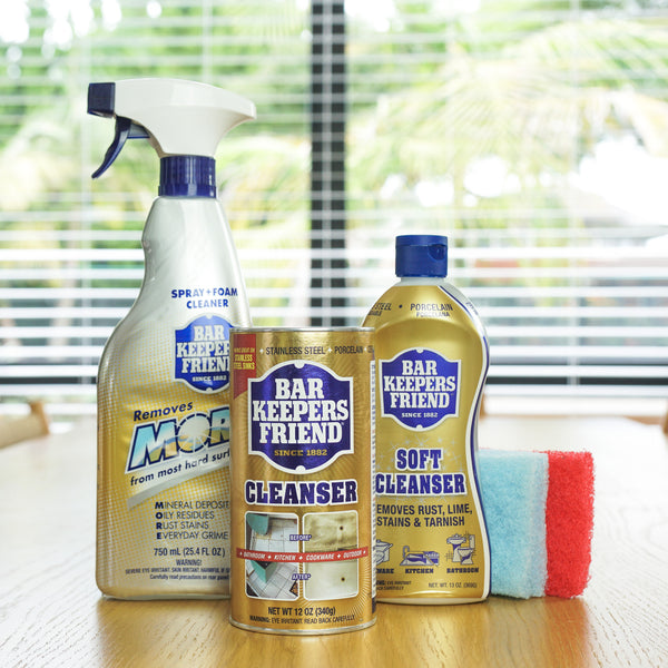 Bar Keepers Friend: 3 Piece Cleaning Kit