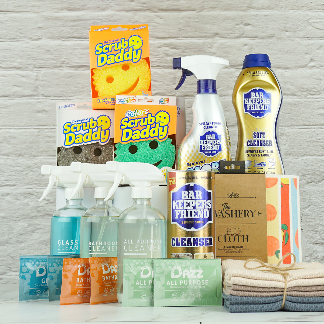 Naked Glass Bar Keepers Friend Scrub Daddy NZ CleanPost NZ