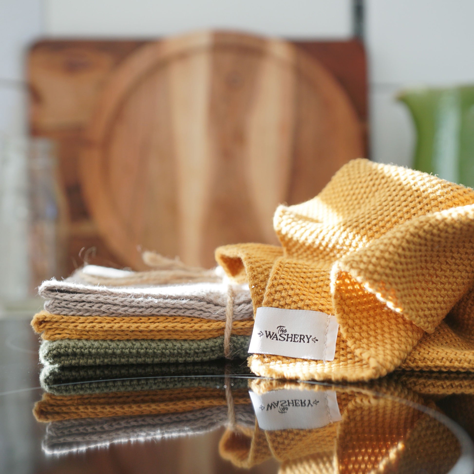 MU Kitchen Basket Weave Cloths - Green, 2 Pk - Shop Kitchen Linens at H-E-B