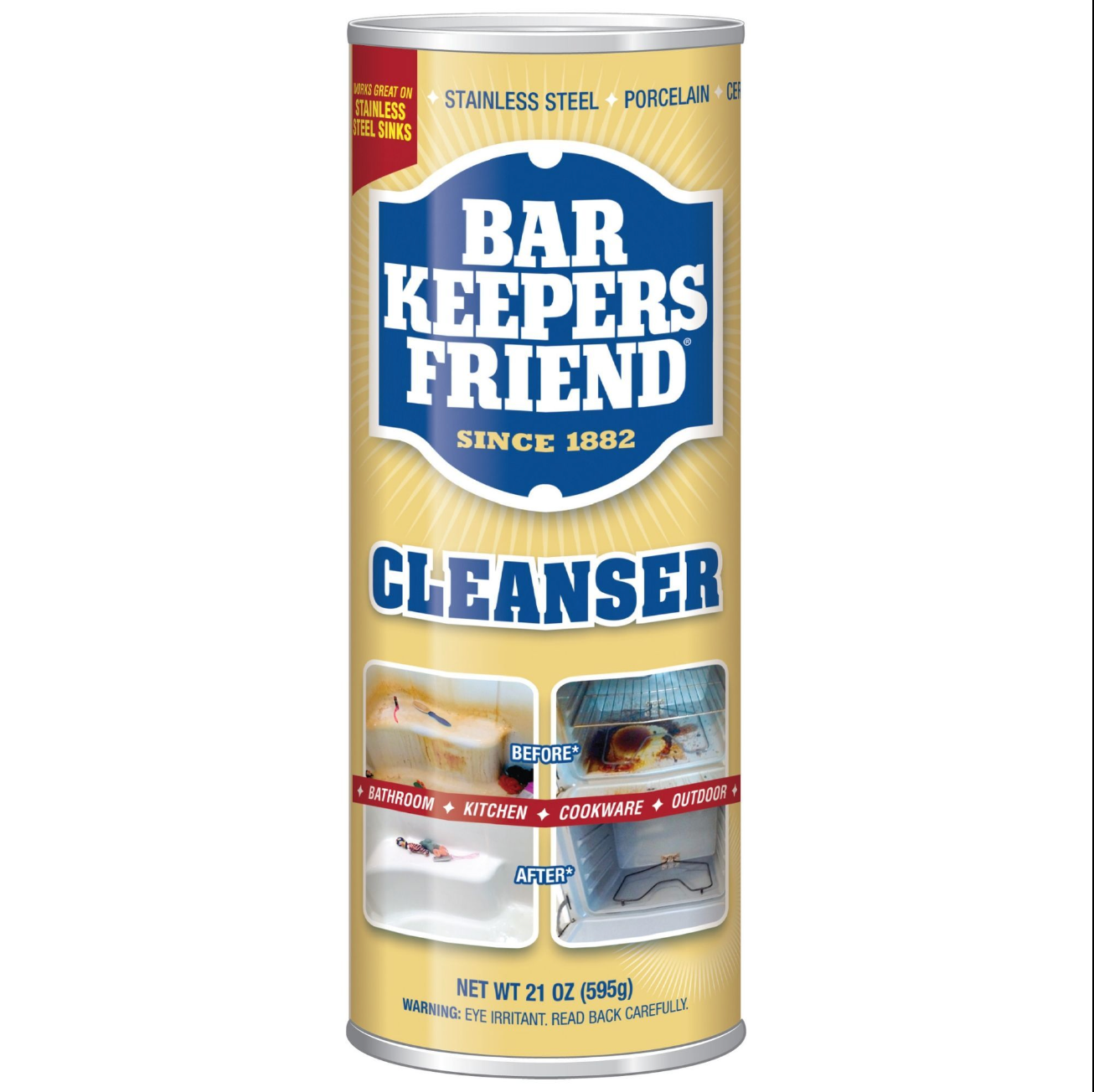 Bar Keepers Friend Cleanser 595g